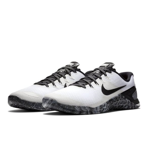 Nike Metcon 4 \'White Sail’ Athletic Training Sneakers in White/Black, size 12 main image 8